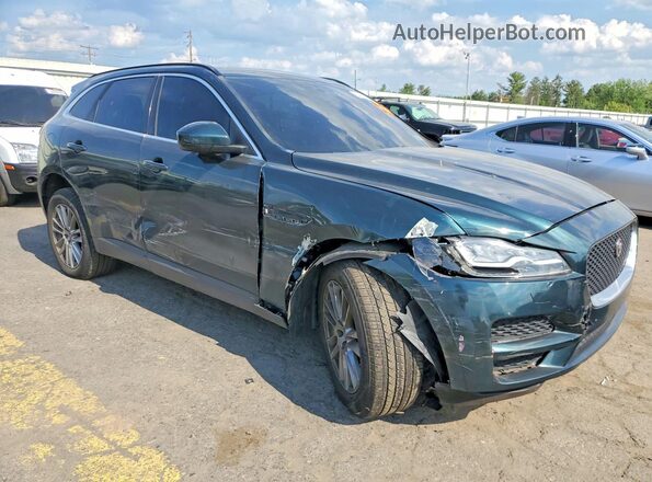 SADCK2FX9JA276183 2018 JAGUAR F-PACE Черный Передняя правая четверть