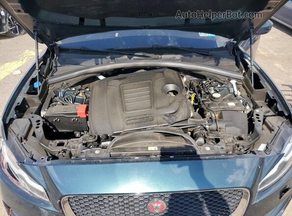 SADCK2FX9JA276183 2018 JAGUAR F-PACE Черный Вид подкапотного пространства