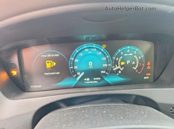 SADCK2FX9JA276183 2018 JAGUAR F-PACE Черный Вид щитка приборов