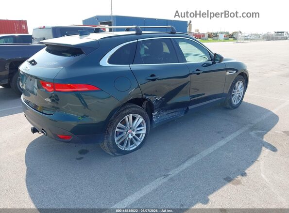 SADCK2GX1JA283014 2018 JAGUAR F-PACE Green უკანა მარჯვენა
