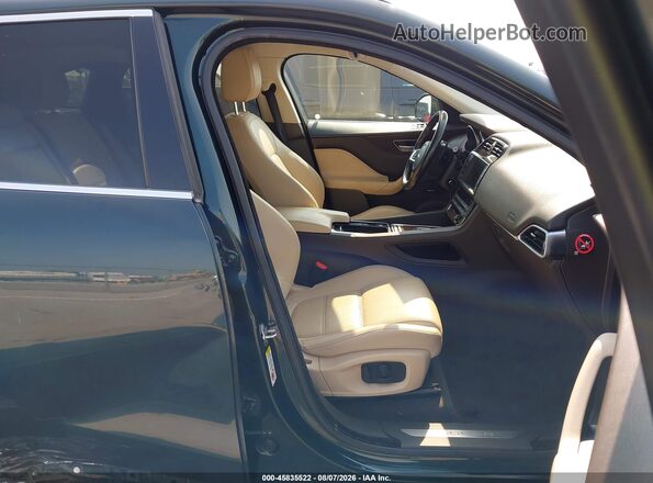SADCK2GX1JA283014 2018 JAGUAR F-PACE Green წინა სალონის ხედი