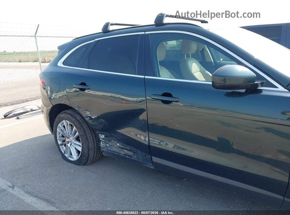 SADCK2GX1JA283014 2018 JAGUAR F-PACE Green წინა ხედი