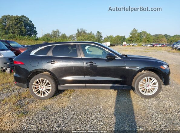 SADCK2GX4LA635683 2020 JAGUAR F-PACE Black უკანა სალონის ხედი