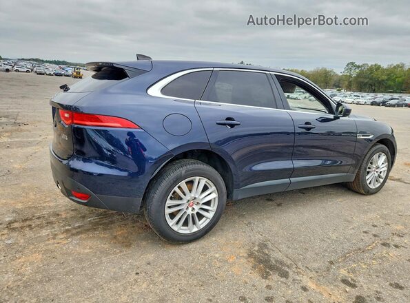 SADCK2GX5LA637474 2020 JAGUAR F-PACE Blue Rear right