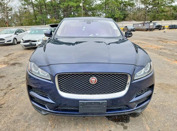 SADCK2GX5LA637474 2020 JAGUAR F-PACE Blue Front view