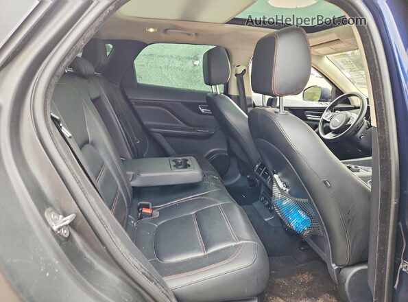 SADCK2GX5LA637474 2020 JAGUAR F-PACE Blue Rear interior view