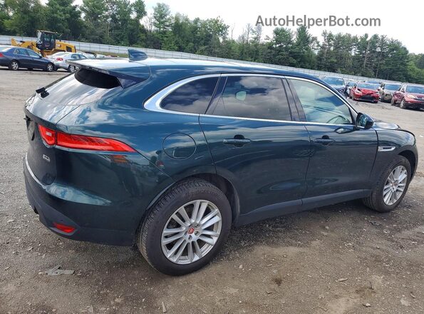 SADCK2GX7JA283373 2018 JAGUAR F-PACE Green Задня права чверть