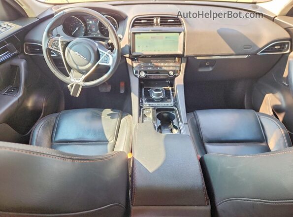 SADCK2GX8LA638702 2020 JAGUAR F-PACE Gray Widok deski rozdzielczej