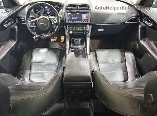SADCK2GX9KA356938 2019 JAGUAR F-PACE Black Vista del cuadro de instrumentos