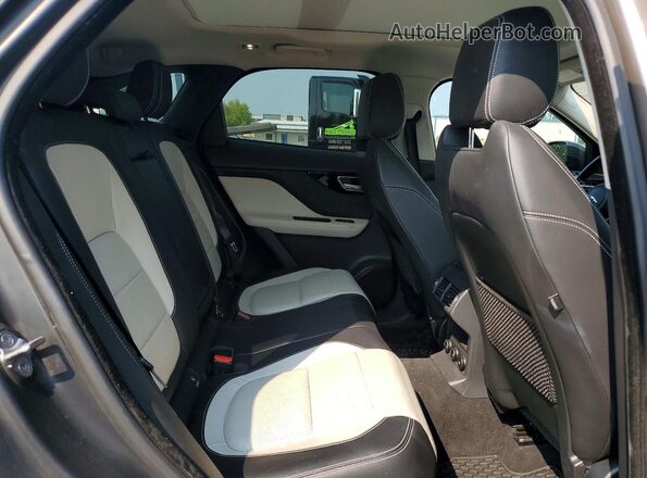 SADCL2BN5HA088708 2017 JAGUAR F-PACE Brown Widok wnętrza z tyłu