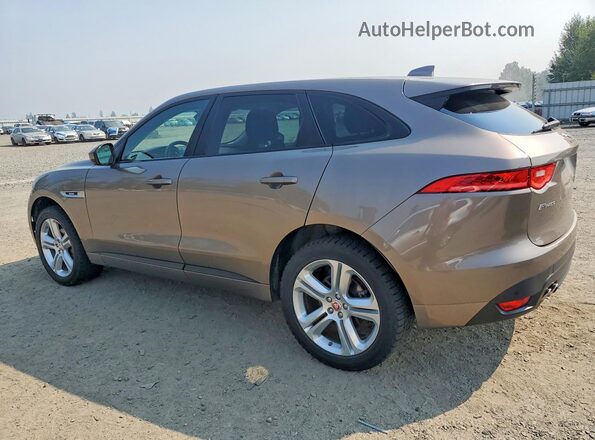 SADCL2BN5HA088708 2017 JAGUAR F-PACE Brown Tył lewy