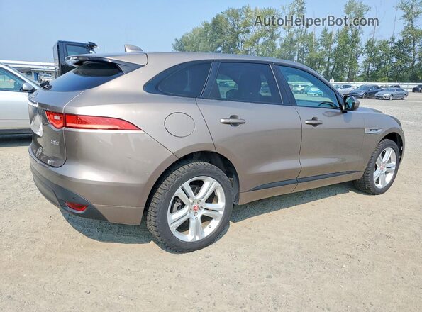 SADCL2BN5HA088708 2017 JAGUAR F-PACE Brown Tył prawy