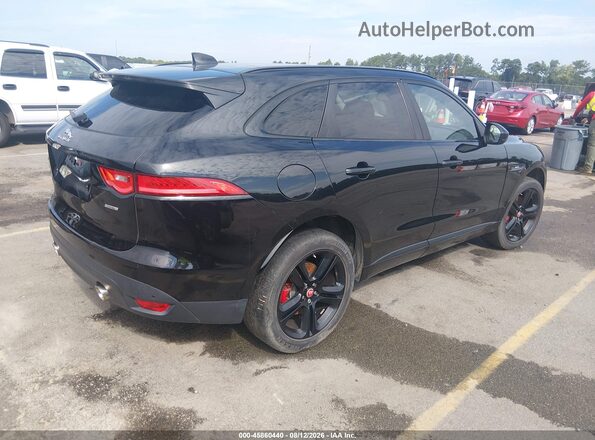 SADCL2BV1HA882430 2017 JAGUAR F-PACE Black უკანა მარჯვენა