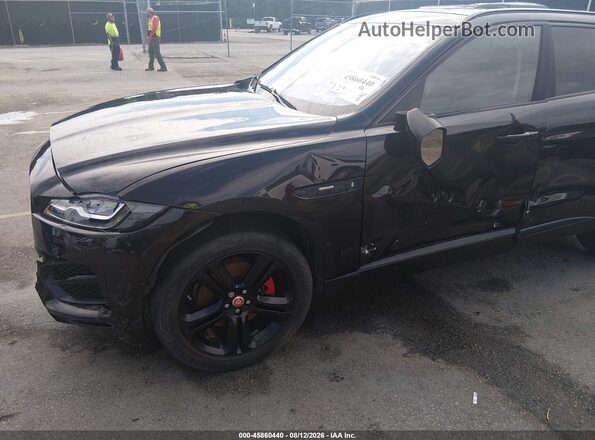 SADCL2BV1HA882430 2017 JAGUAR F-PACE Black წინა ხედი