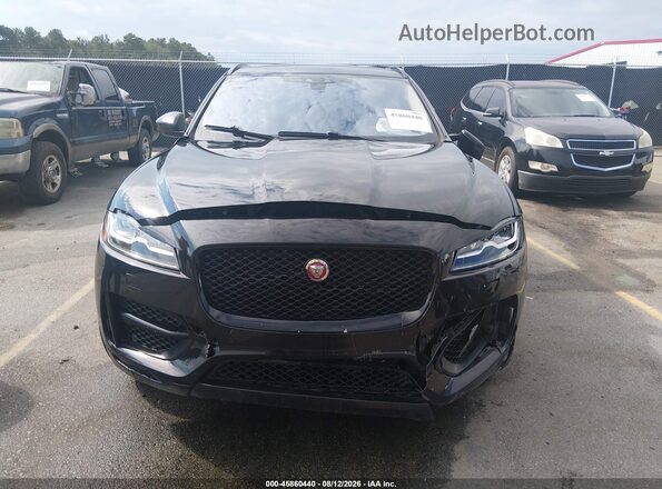 SADCL2BV1HA882430 2017 JAGUAR F-PACE Black ხელსაწყოთა პანელის ხედი