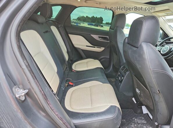 SADCL2BV2HA074832 2017 JAGUAR F-PACE Gold Rear interior view