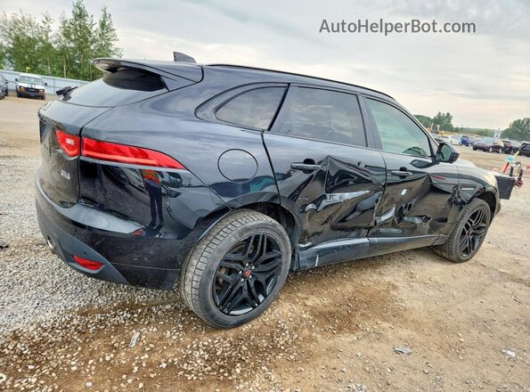 SADCL2BV2HA897471 2017 JAGUAR F-PACE Black Задня права чверть