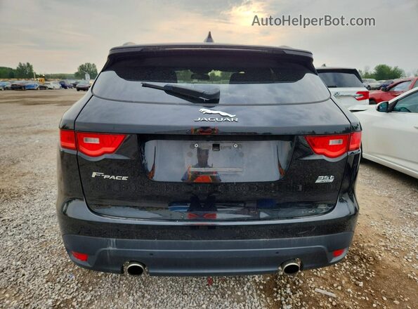 SADCL2BV2HA897471 2017 JAGUAR F-PACE Black Вид ззаду
