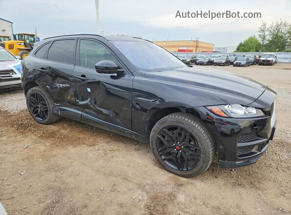 SADCL2BV2HA897471 2017 JAGUAR F-PACE Black Передня права чверть