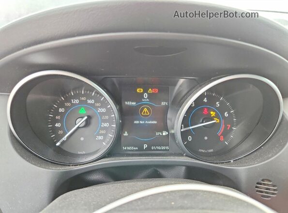 SADCL2BV2HA897471 2017 JAGUAR F-PACE Black Вид щитка приладів