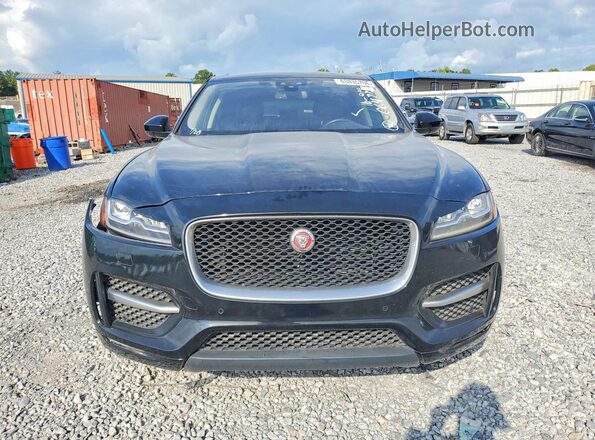 SADCL2BV4HA064772 2017 JAGUAR F-PACE Черный Вид спереди
