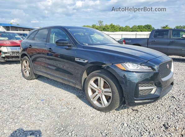 SADCL2BV4HA064772 2017 JAGUAR F-PACE Черный Передняя правая четверть