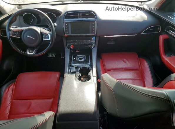 SADCL2BV4HA064772 2017 JAGUAR F-PACE Черный Вид панели приборов