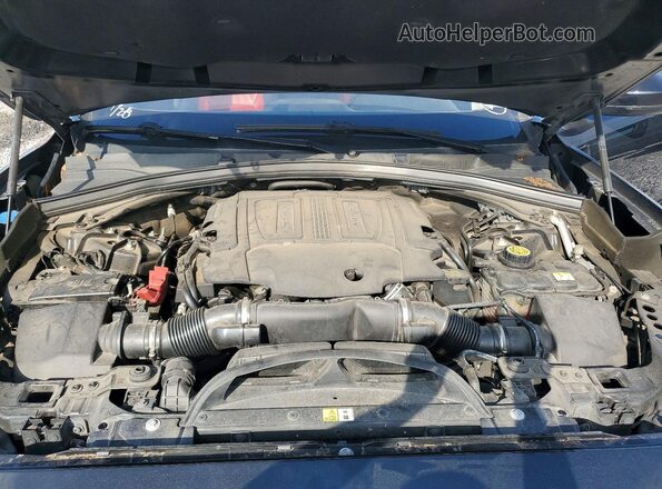 SADCL2BV4HA064772 2017 JAGUAR F-PACE Черный Вид подкапотного пространства
