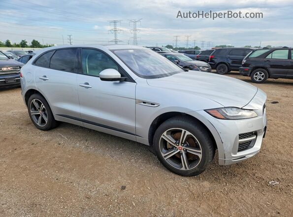 SADCL2BV5HA089972 2017 JAGUAR F-PACE Серебряный Передняя правая четверть