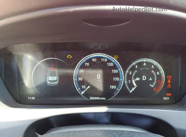 SADCL2BV5HA894709 2017 JAGUAR F-PACE Red Vista del cuadro de instrumentos