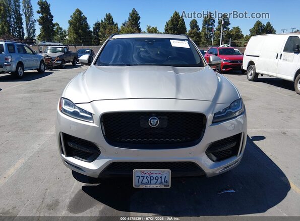 SADCL2BV7HA489984 2017 JAGUAR F-PACE Серебряный Вид щитка приборов