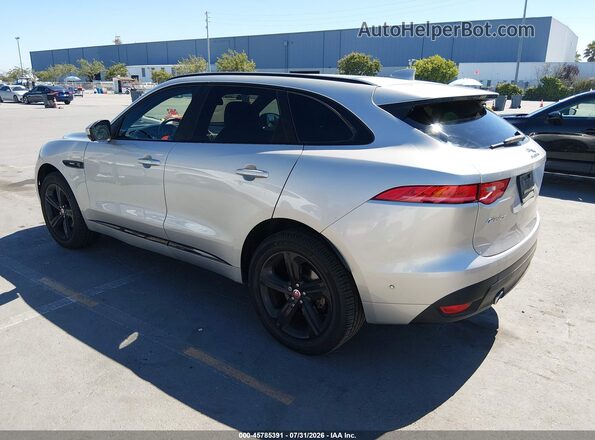 SADCL2BV7HA489984 2017 JAGUAR F-PACE Серебряный Задняя левая четверть
