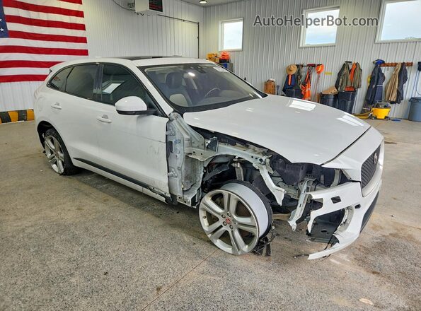 SADCL2BV8HA077928 2017 JAGUAR F-PACE Белый Передняя правая четверть