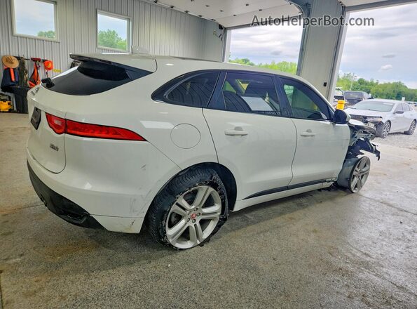 SADCL2BV8HA077928 2017 JAGUAR F-PACE Белый Задняя правая четверть