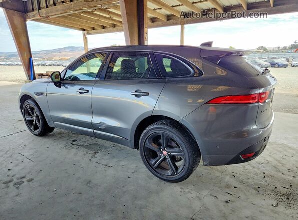 SADCL2EV6JA259113 2018 JAGUAR F-PACE Gray უკანა მარცხენა