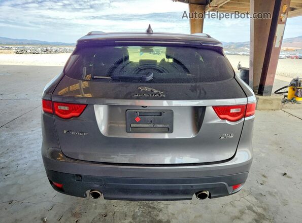 SADCL2EV6JA259113 2018 JAGUAR F-PACE Gray უკანა ხედი