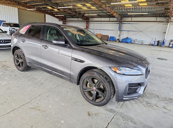 SADCL2EV6JA259113 2018 JAGUAR F-PACE Gray წინა მარჯვენა