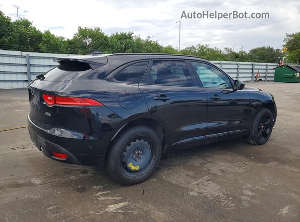 SADCL2EV7JA243048 2018 JAGUAR F-PACE Черный Задняя правая четверть