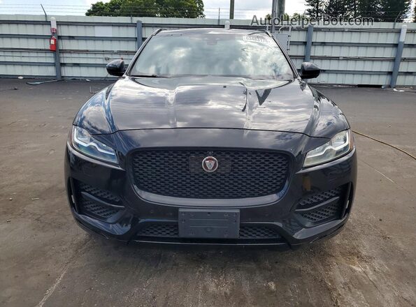 SADCL2EV7JA243048 2018 JAGUAR F-PACE Черный Вид спереди