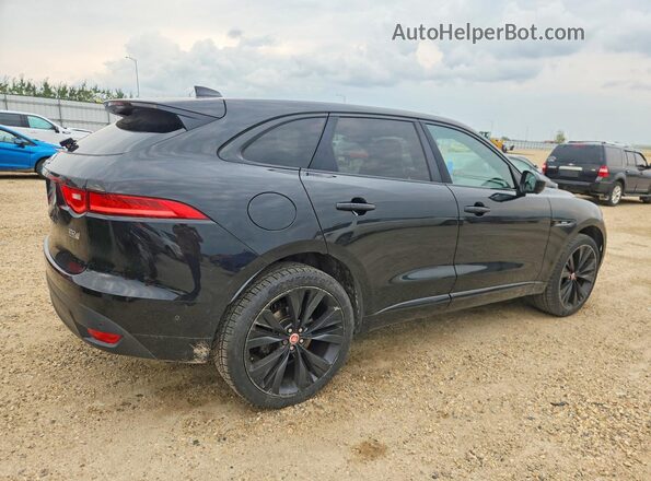 SADCL2FN6JA253570 2018 JAGUAR F-PACE Black Задня права чверть