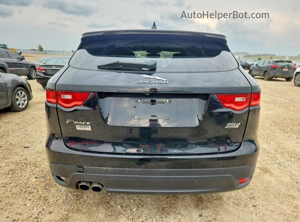 SADCL2FN6JA253570 2018 JAGUAR F-PACE Black Вид ззаду