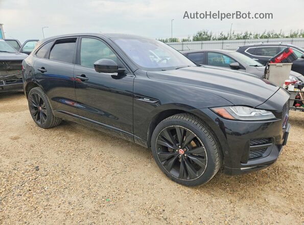 SADCL2FN6JA253570 2018 JAGUAR F-PACE Black Передня права чверть