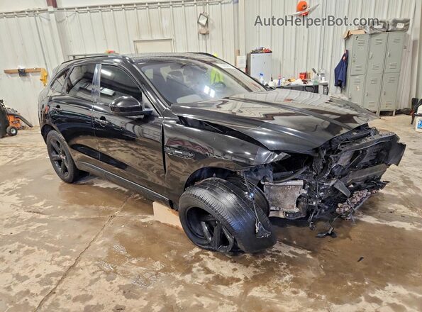 SADCL2FX3JA284440 2018 JAGUAR F-PACE Черный Передняя правая четверть