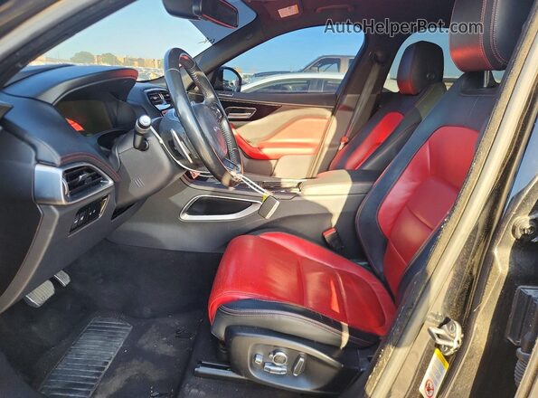 SADCL2FX8JA262689 2018 JAGUAR F-PACE Black Vista interior delantera