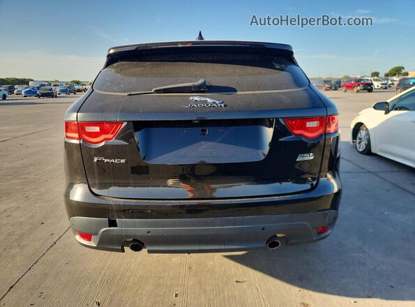 SADCL2FX8JA262689 2018 JAGUAR F-PACE Black Vista trasera