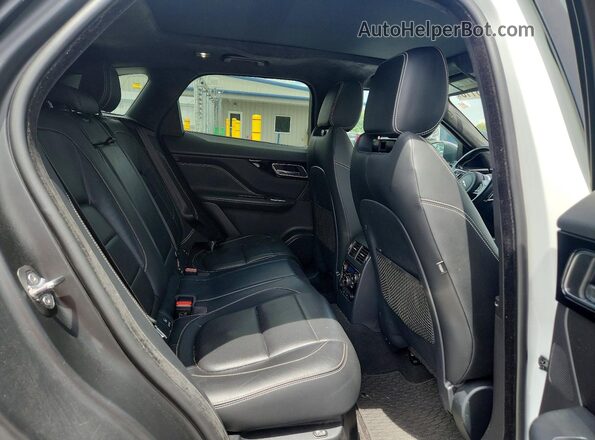 SADCL2GX4KA396860 2019 JAGUAR F-PACE White Rear seats view