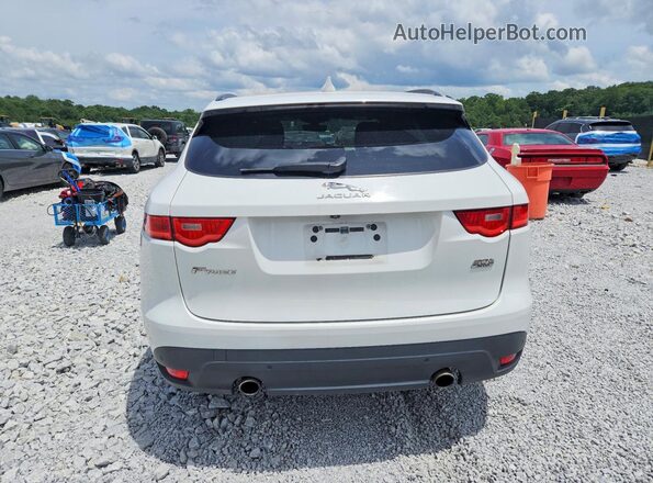 SADCL2GX4KA396860 2019 JAGUAR F-PACE White Rear view