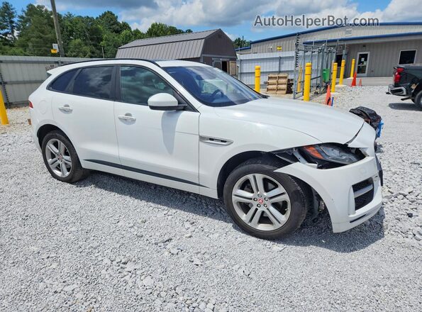 SADCL2GX4KA396860 2019 JAGUAR F-PACE White Front right