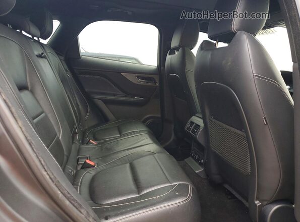 SADCM2BV7HA881313 2017 JAGUAR F-PACE Black Հետևի նստատեղերի տեսք