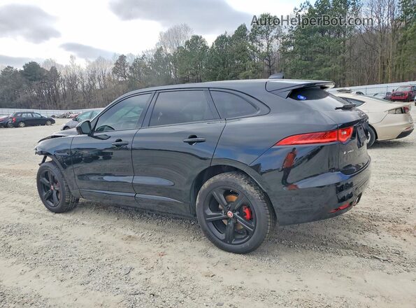 SADCM2BV7HA881313 2017 JAGUAR F-PACE Black Հետևի ձախ